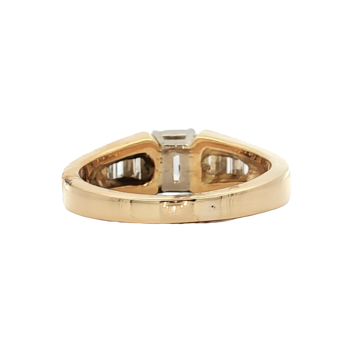Yellow Gold Diamond Bridal Ring