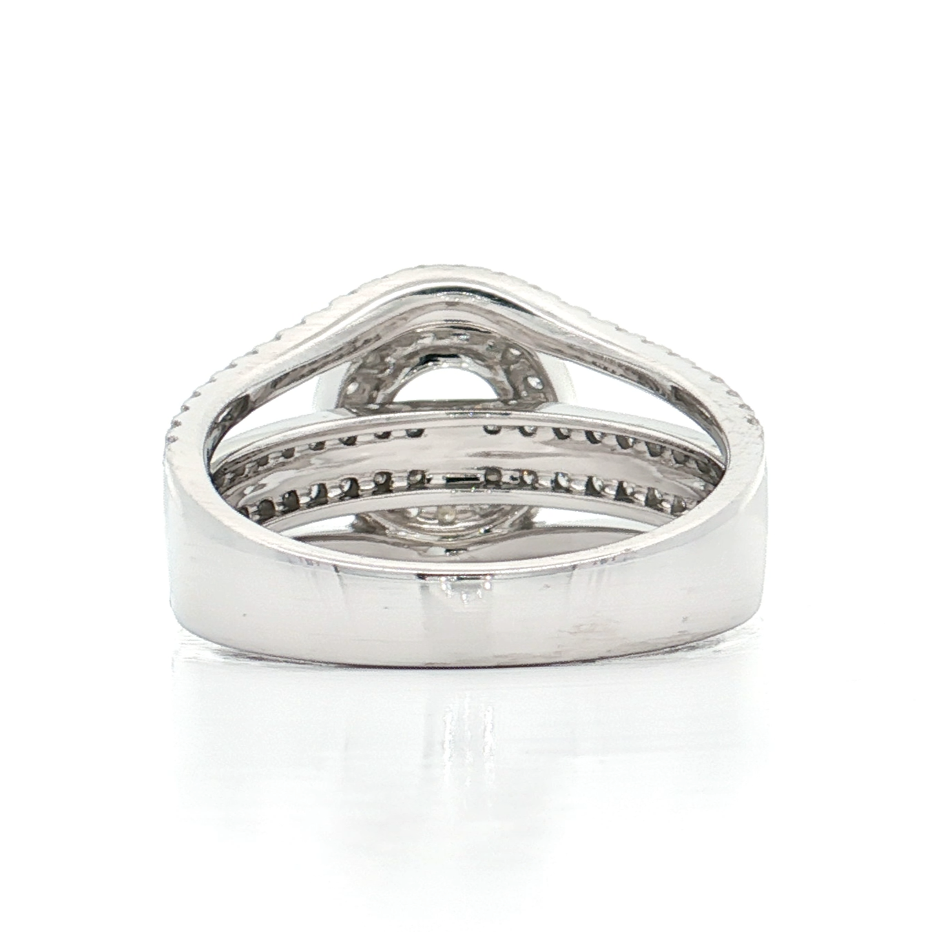 White Gold Diamond Bridal Setting