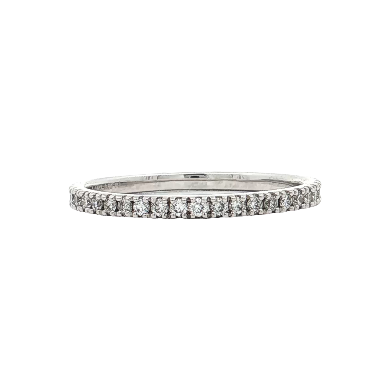White Gold Diamond Wedding Band
