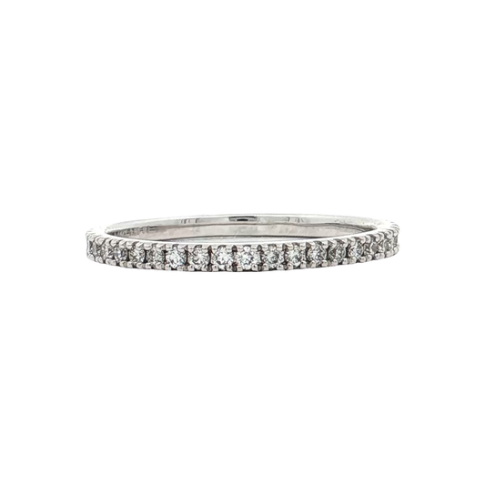 White Gold Diamond Wedding Band