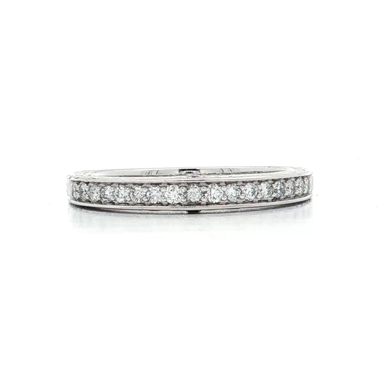 White Gold Diamond Wedding Band