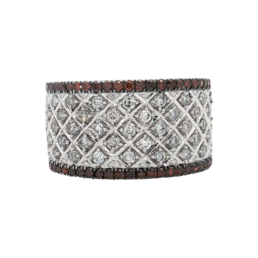 White Gold Diamond Fashion Ring