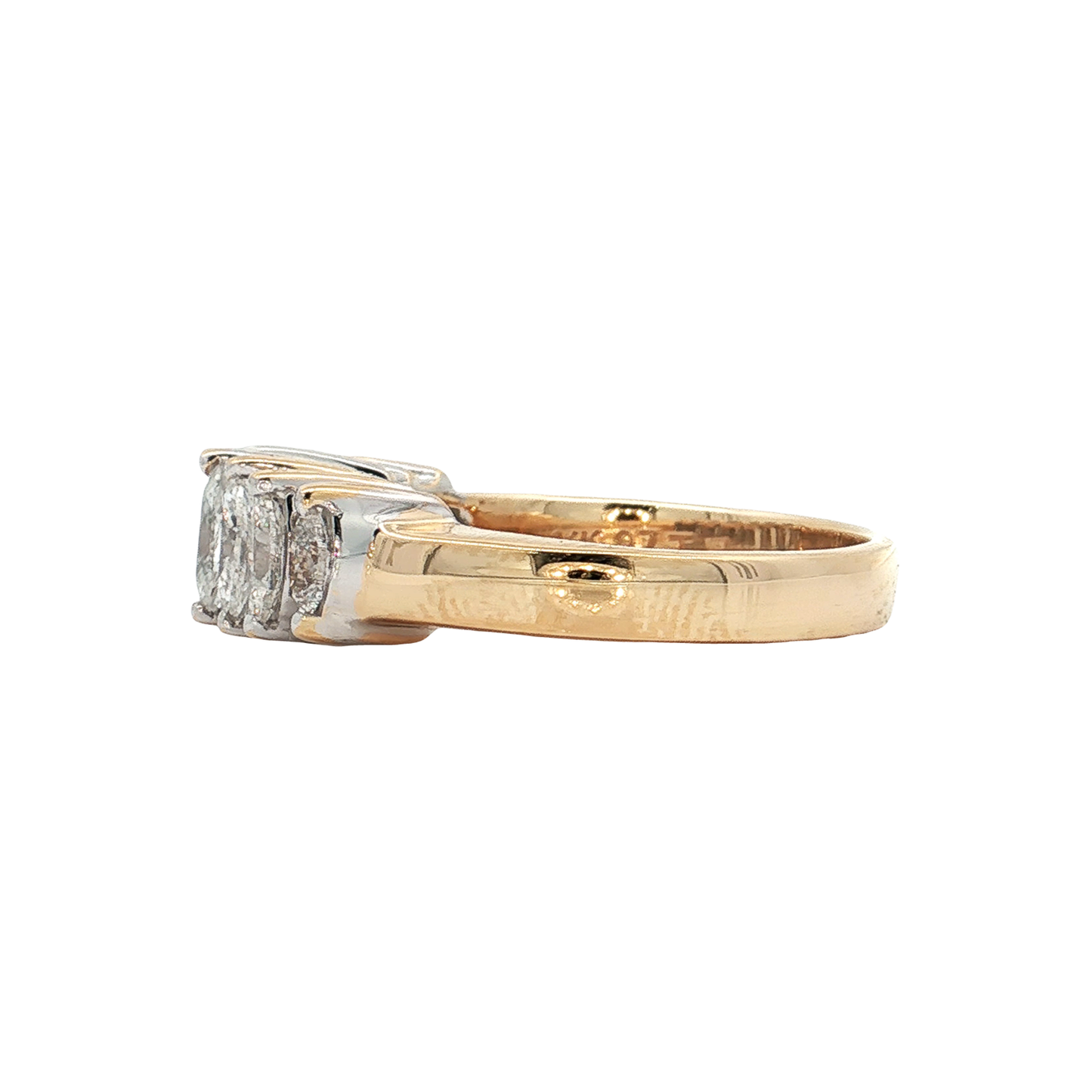 Yellow Gold Diamond Fashion Ring
