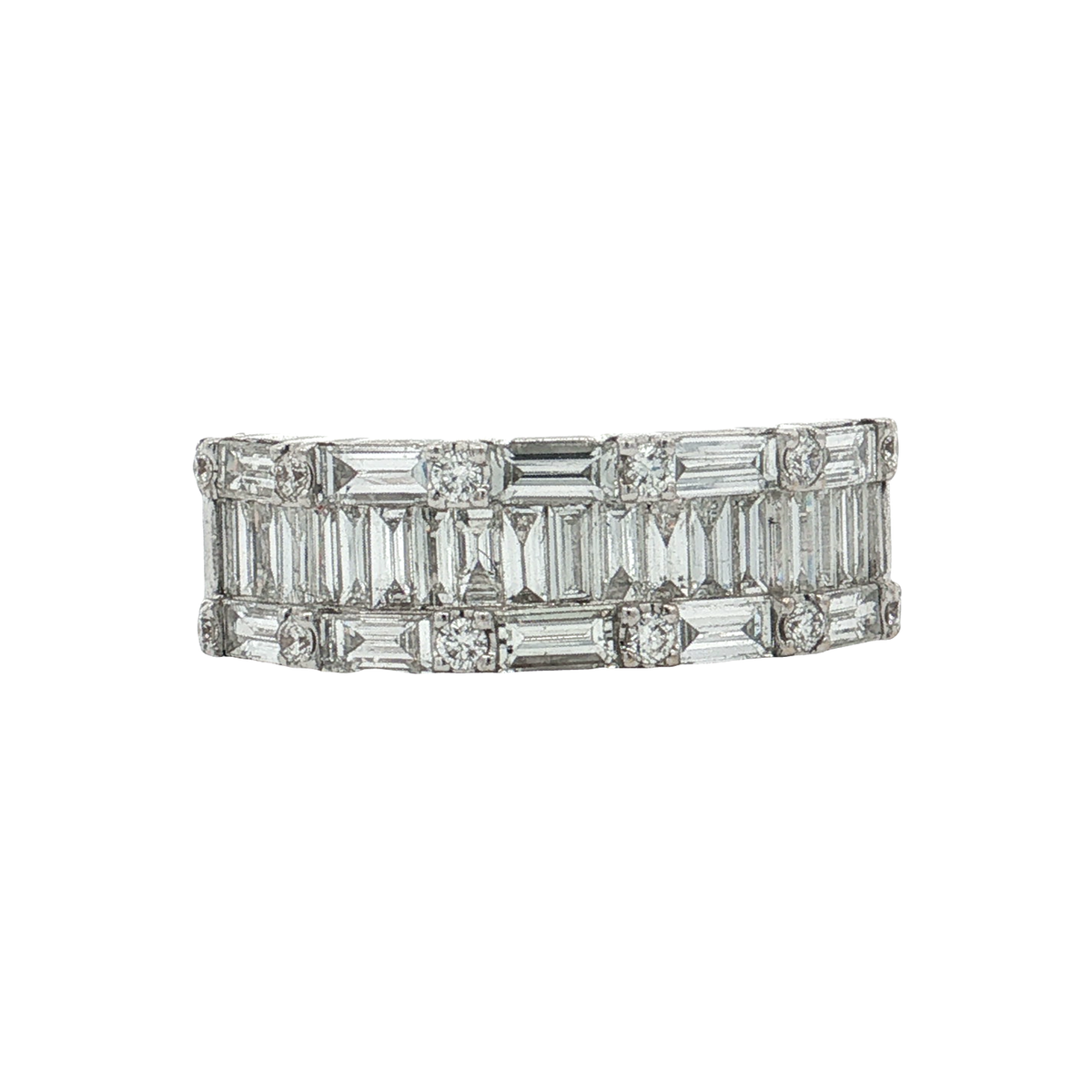 White Gold Diamond Wedding Band