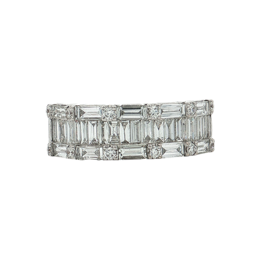 White Gold Diamond Wedding Band