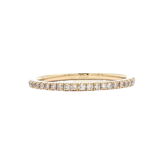 Yellow Gold Diamond Wedding Band