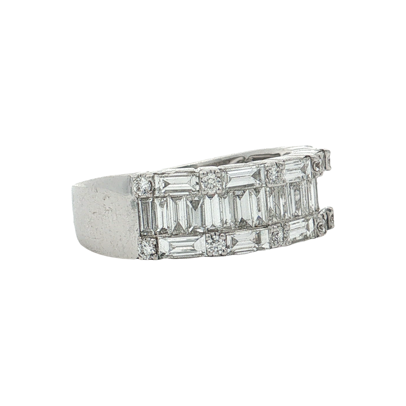 White Gold Diamond Wedding Band