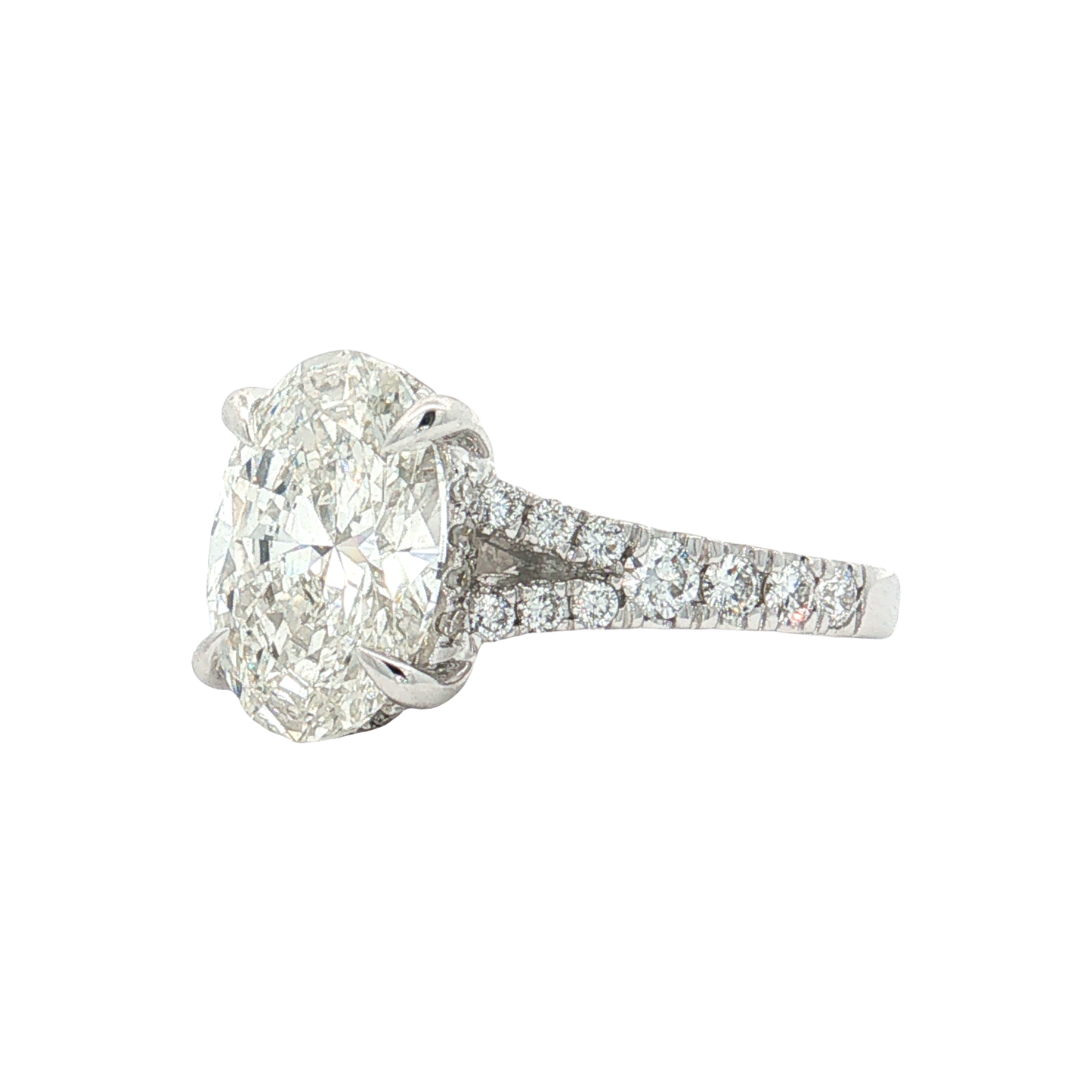 White Gold Lab-Diamond Ring
