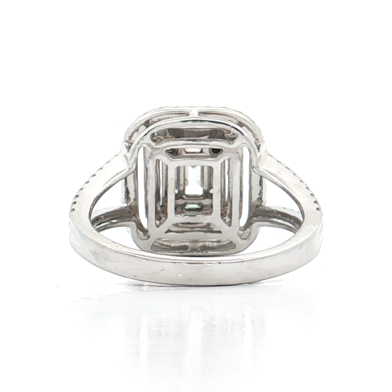 White Gold Diamond Bridal Ring