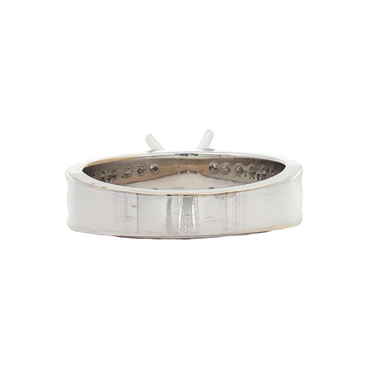 White Gold Diamond Bridal Setting