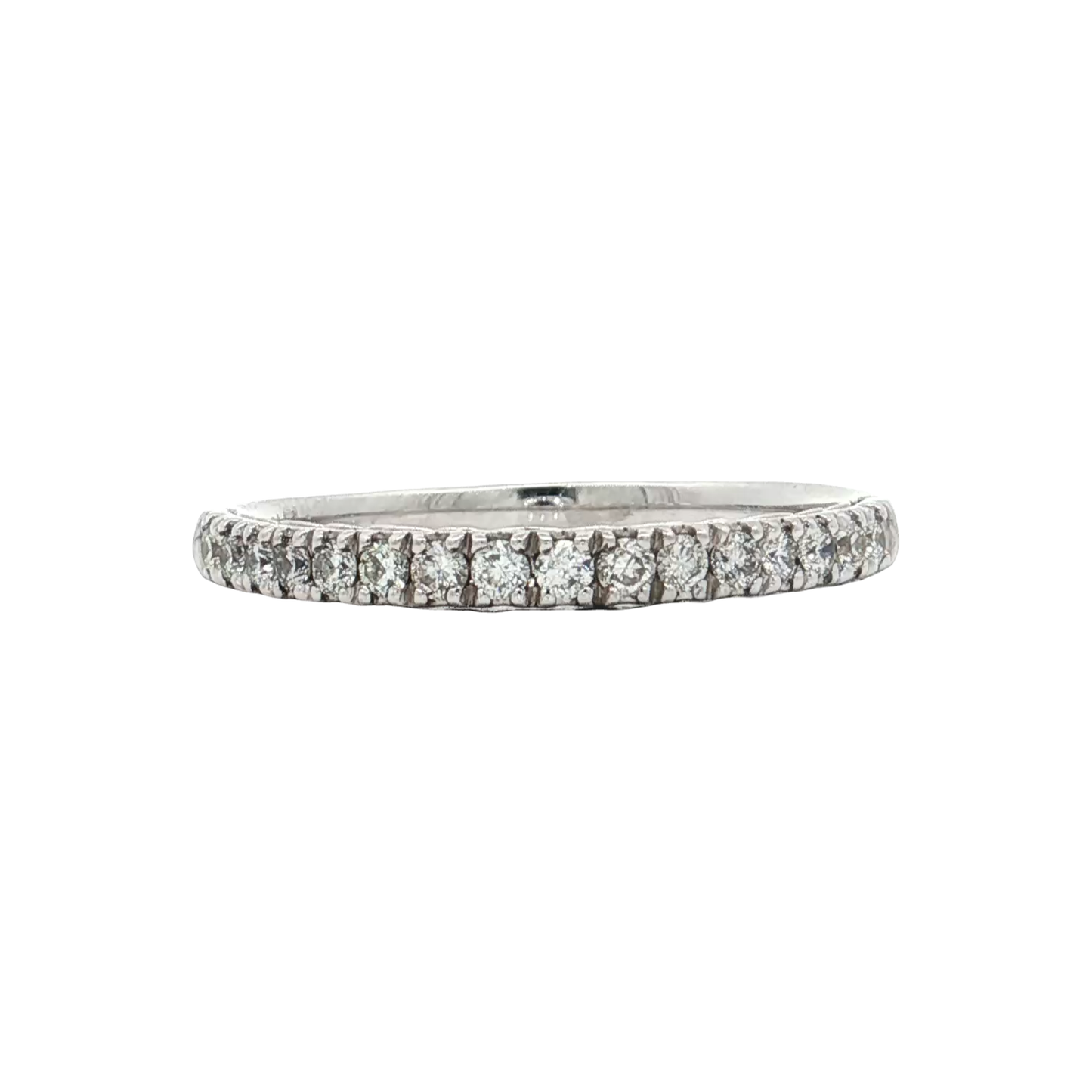 White Gold Diamond Wedding Band