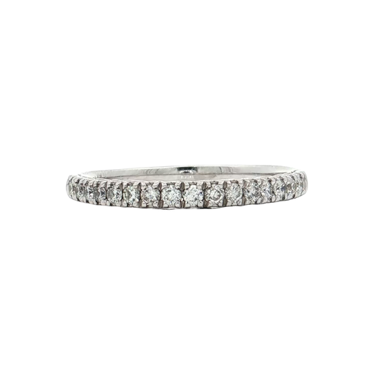 White Gold Diamond Wedding Band