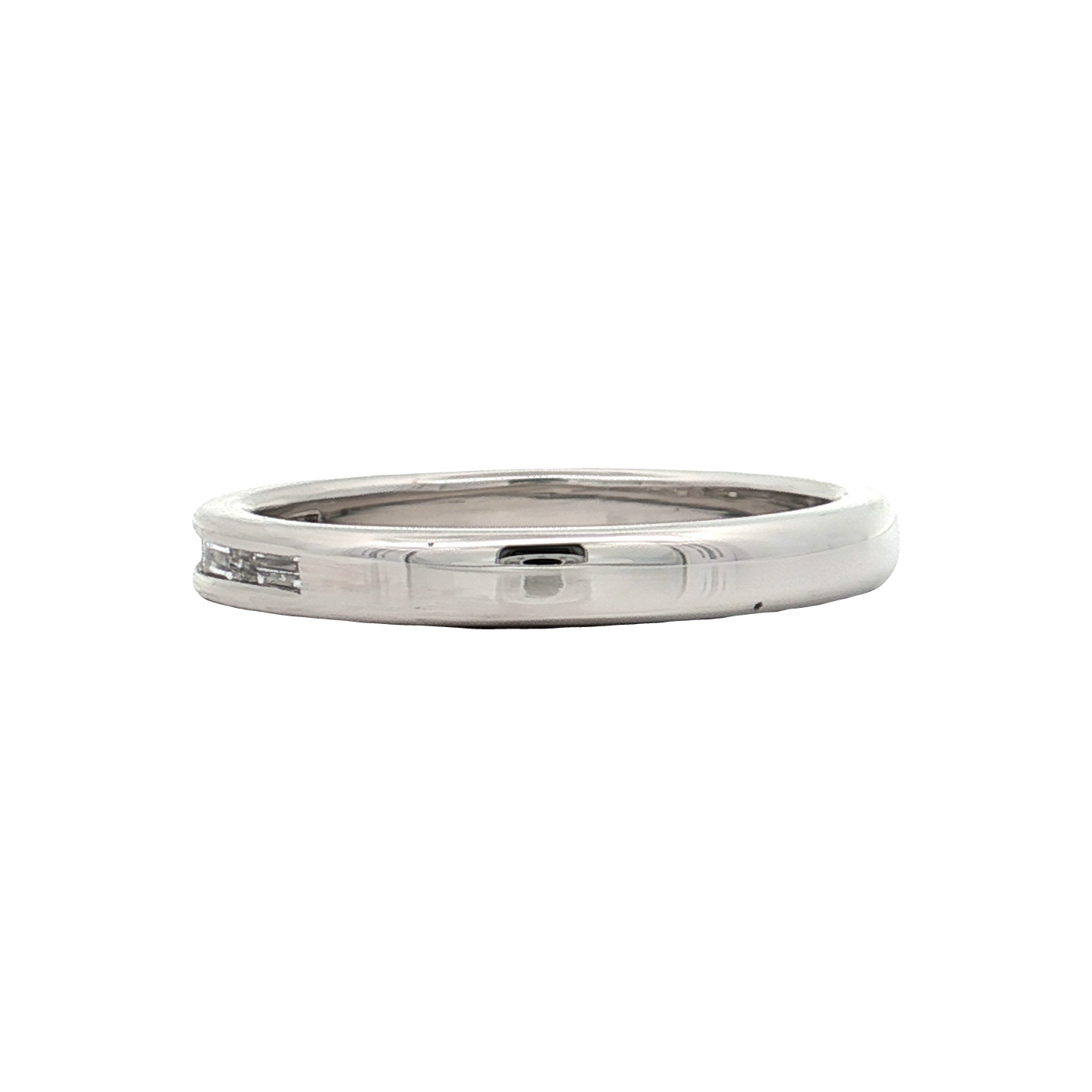 White Gold Diamond Wedding Band