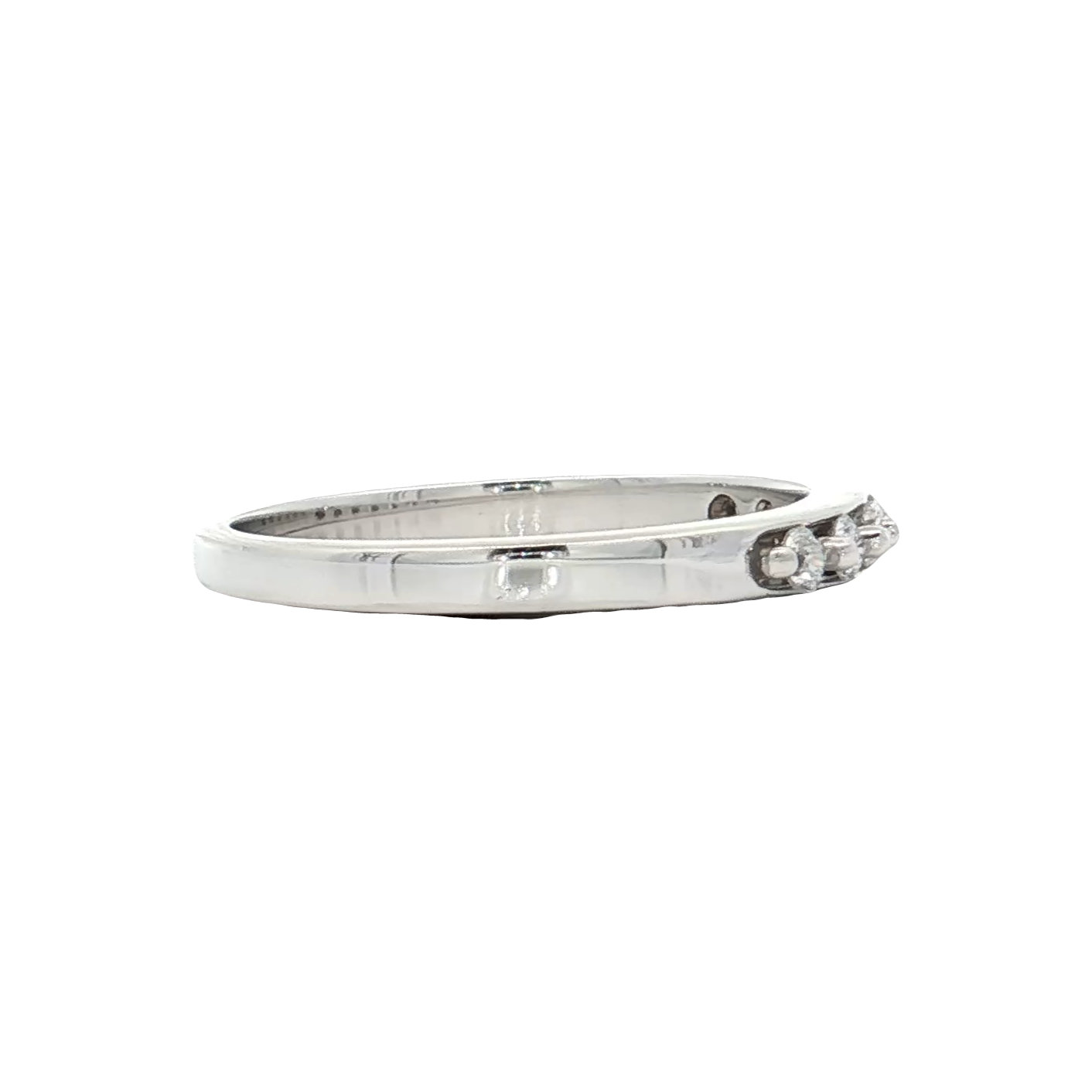 White Gold Diamond Wedding Ring
