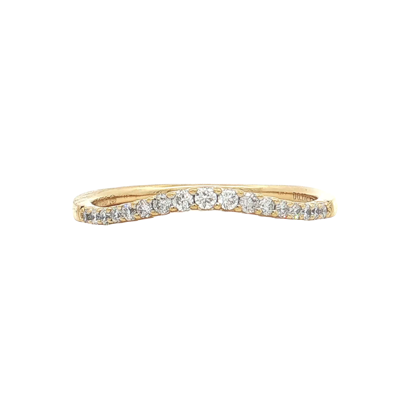 Yellow Gold Diamond Wedding Band