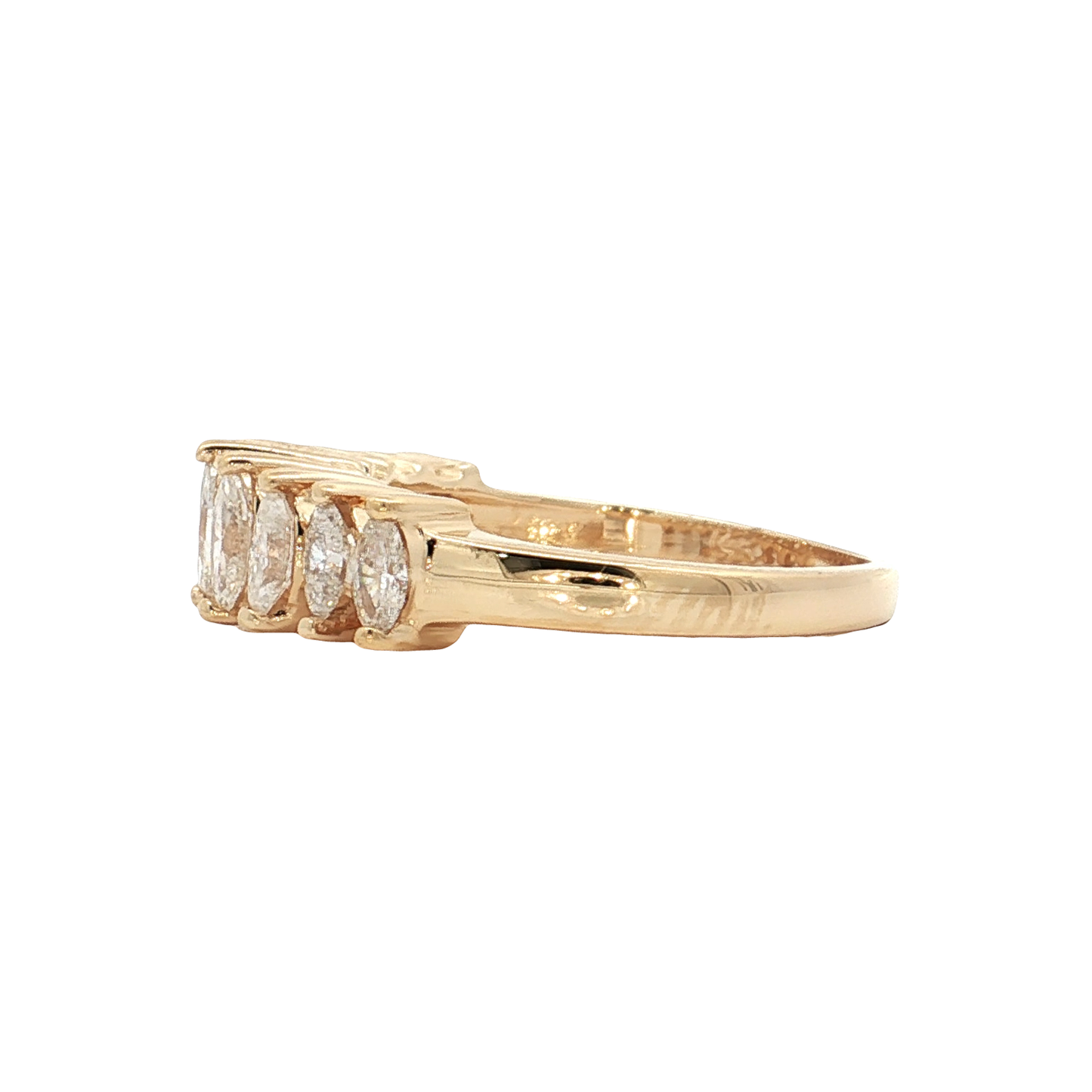 Yellow Gold Diamond Fashion Ring