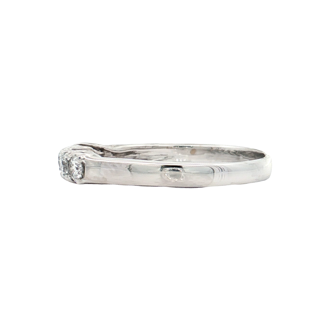 White Gold Diamond Wedding Band