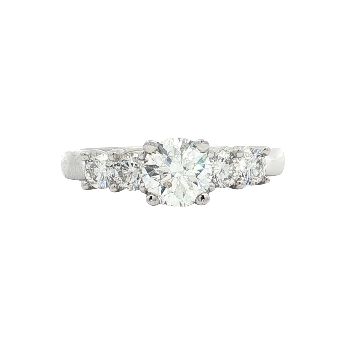 White Gold Diamond Bridal Ring