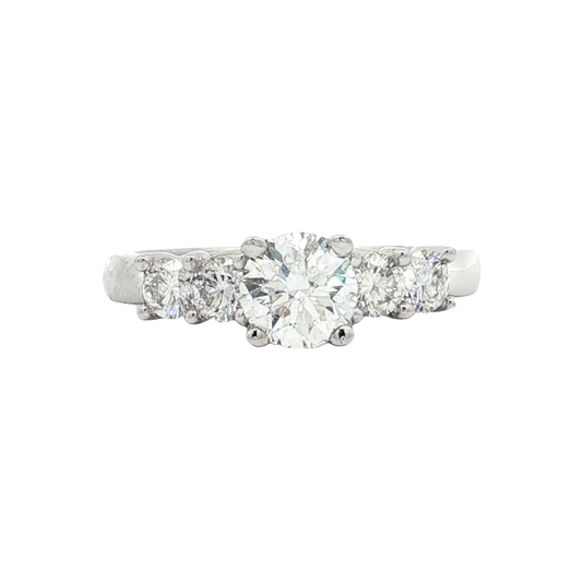 White Gold Diamond Bridal Ring