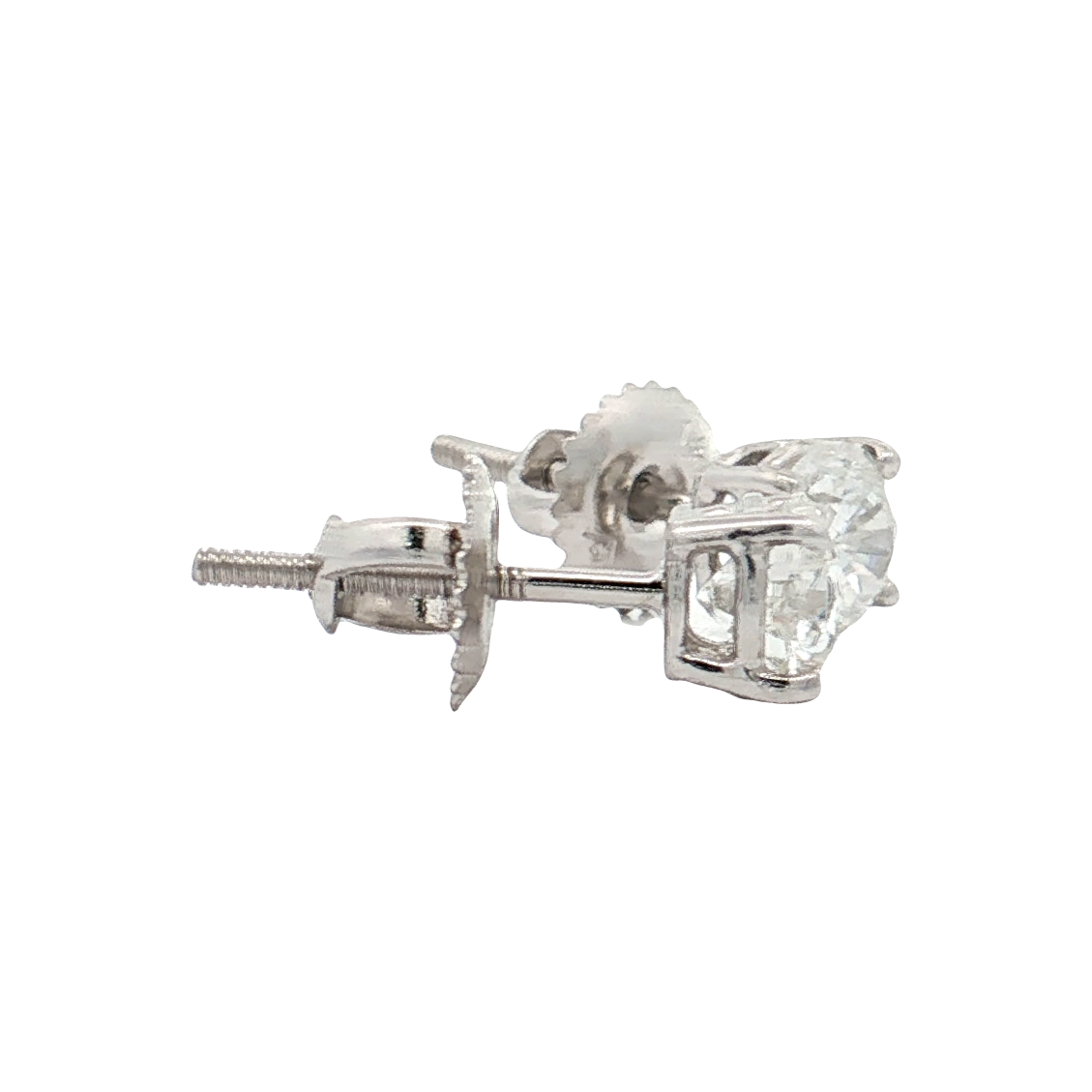 White Gold Diamond Studs
