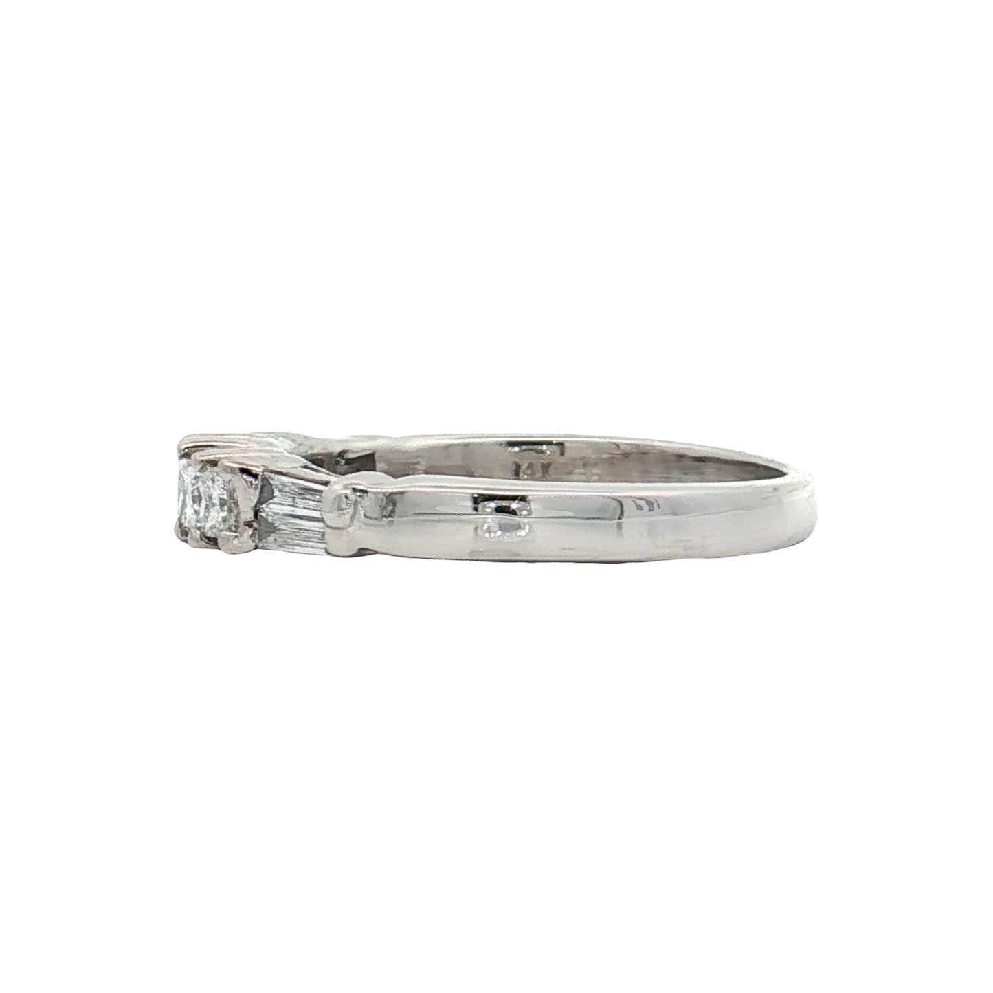 White Gold Diamond Wedding Band