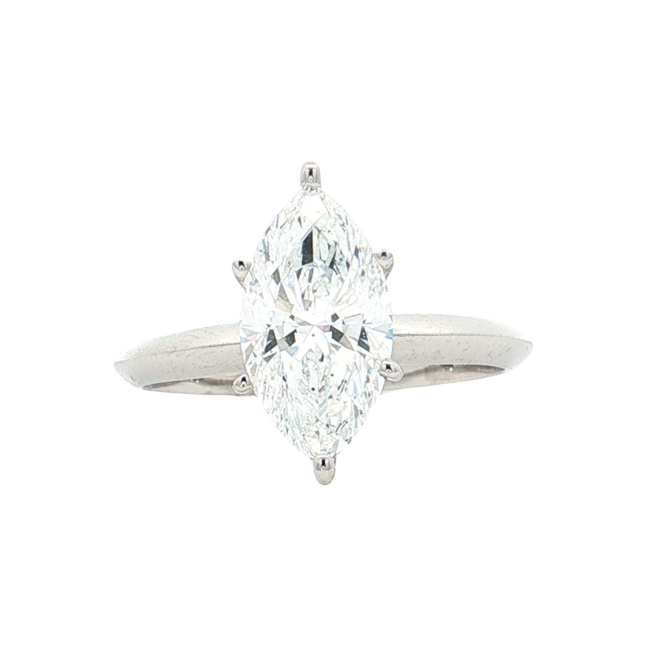 White Gold Lab-Diamond Ring