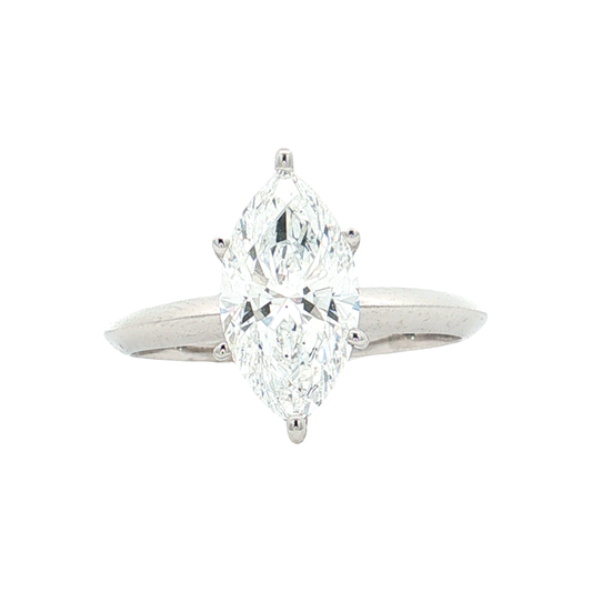 White Gold Lab-Diamond Ring