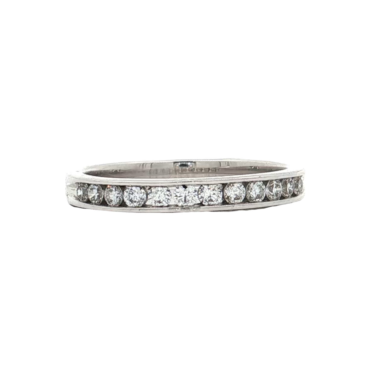 White Gold Diamond Wedding Band