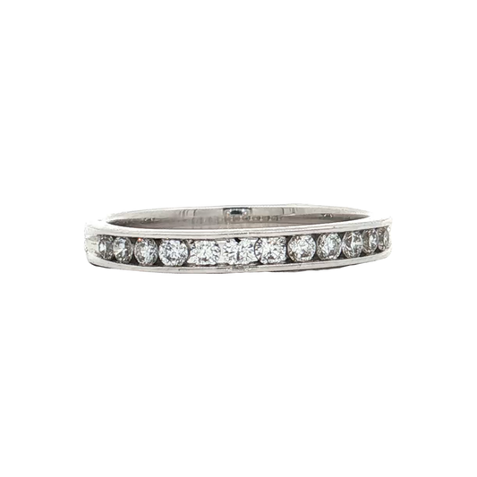 White Gold Diamond Wedding Band