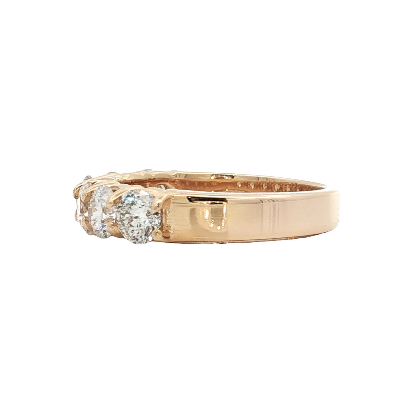 Yellow Gold Diamond Wedding Band