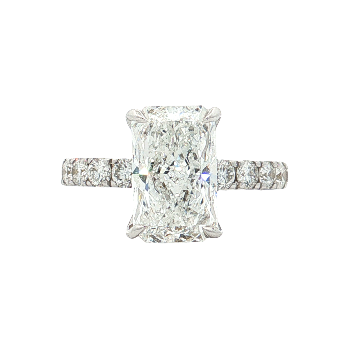 White Gold Lab-Diamond Ring