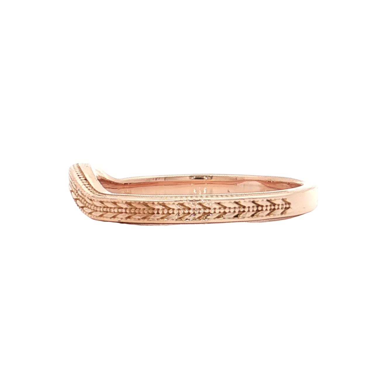 Rose Gold Wedding Band