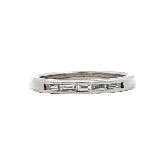 White Gold Diamond Wedding Band