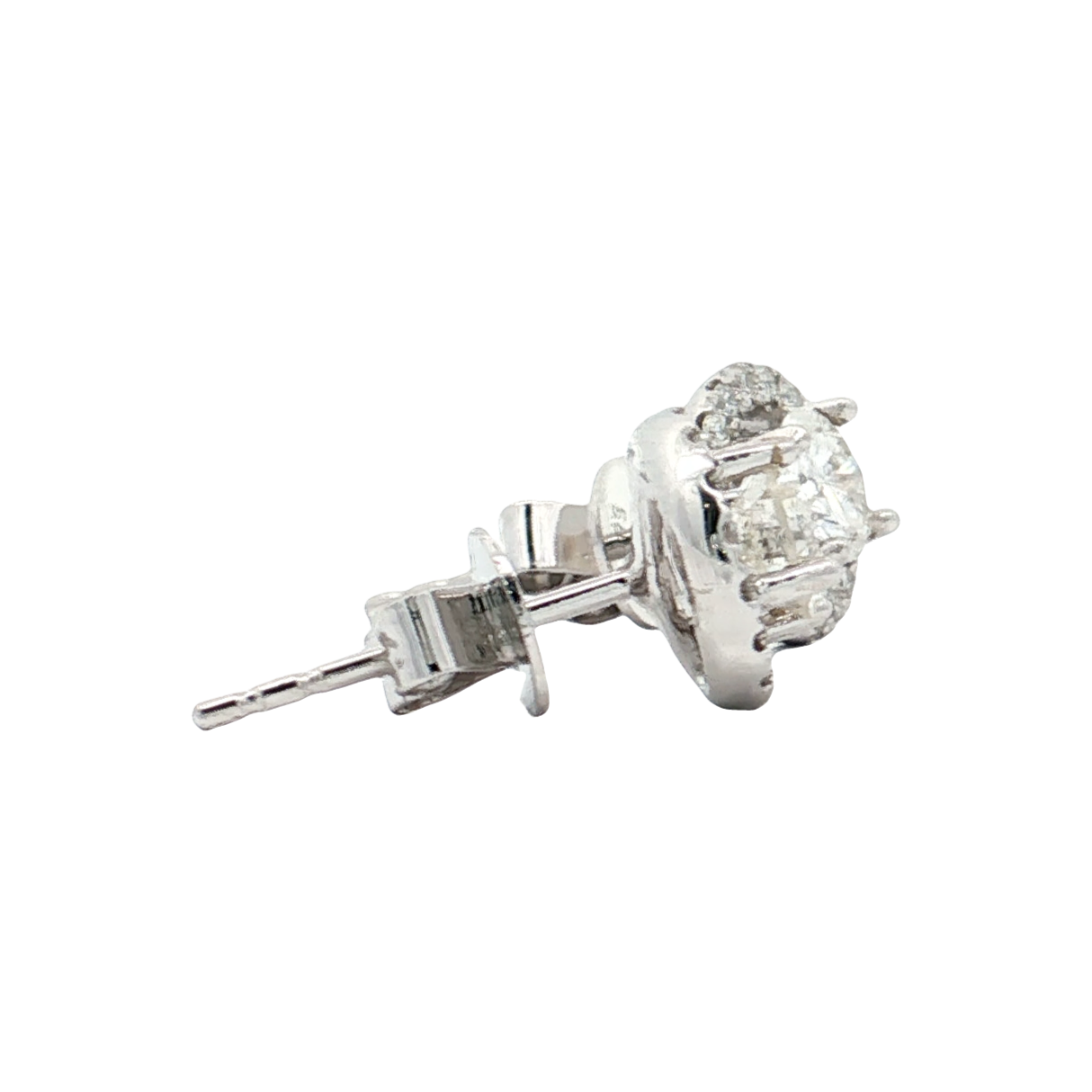 White Gold Diamond Studs
