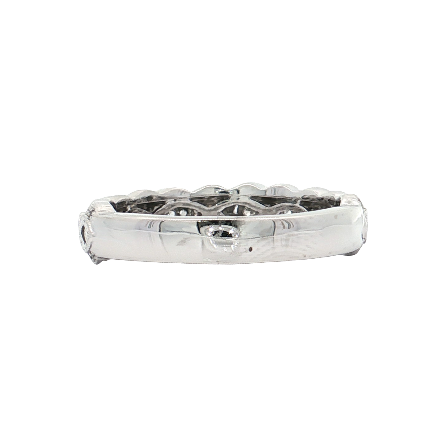 White Gold Diamond Wedding Band
