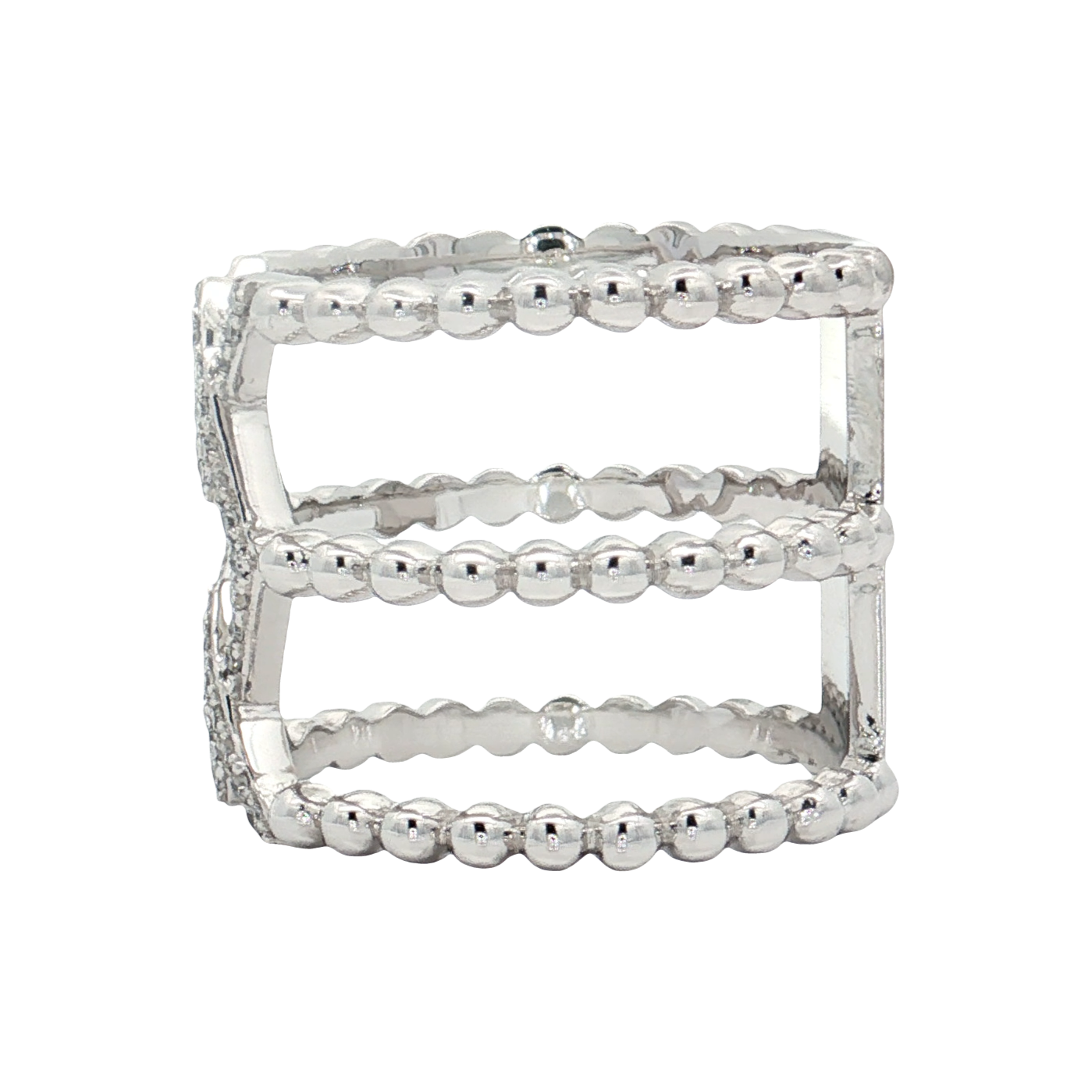 White Gold Fashion Diamond Ring