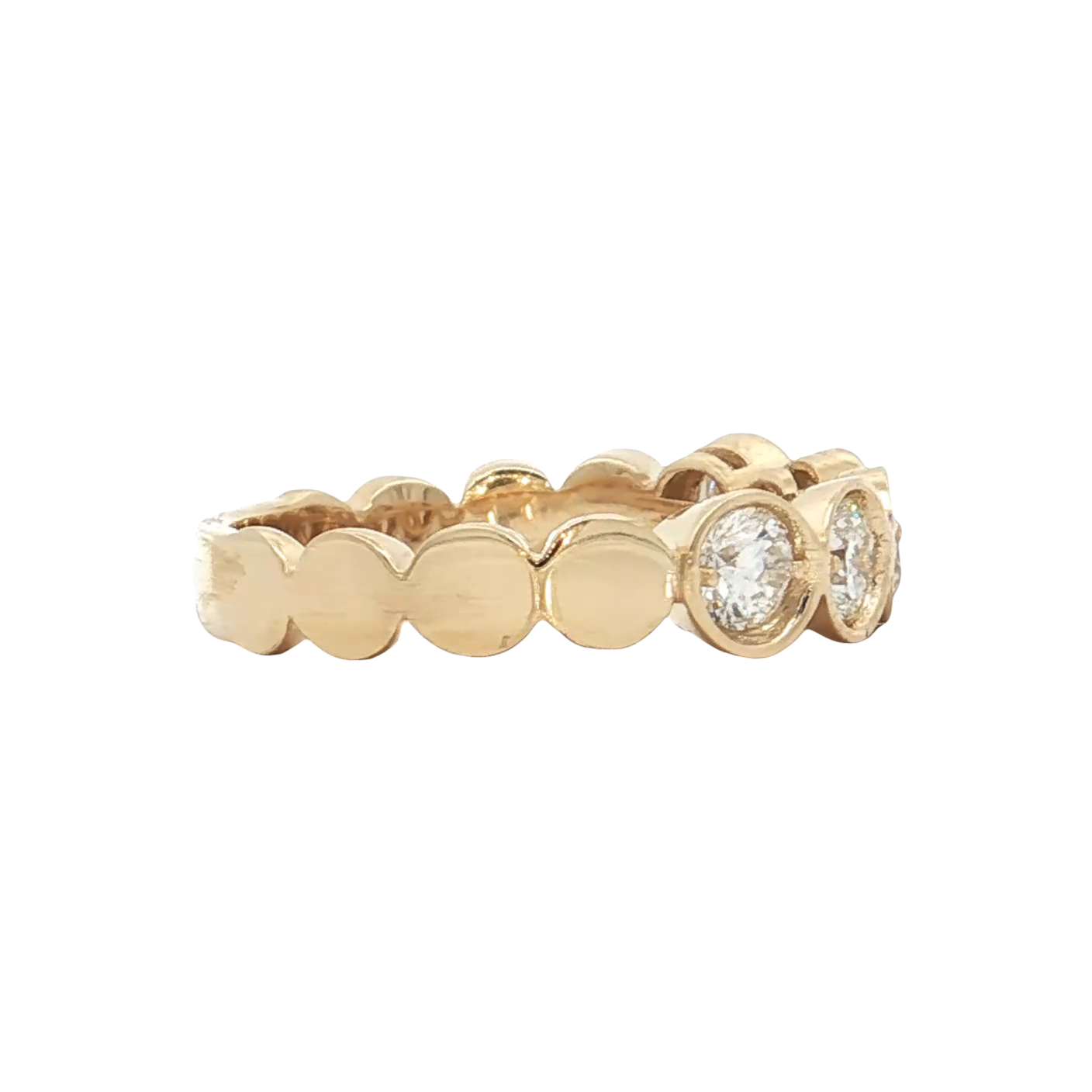 Yellow Gold Diamond Wedding Band