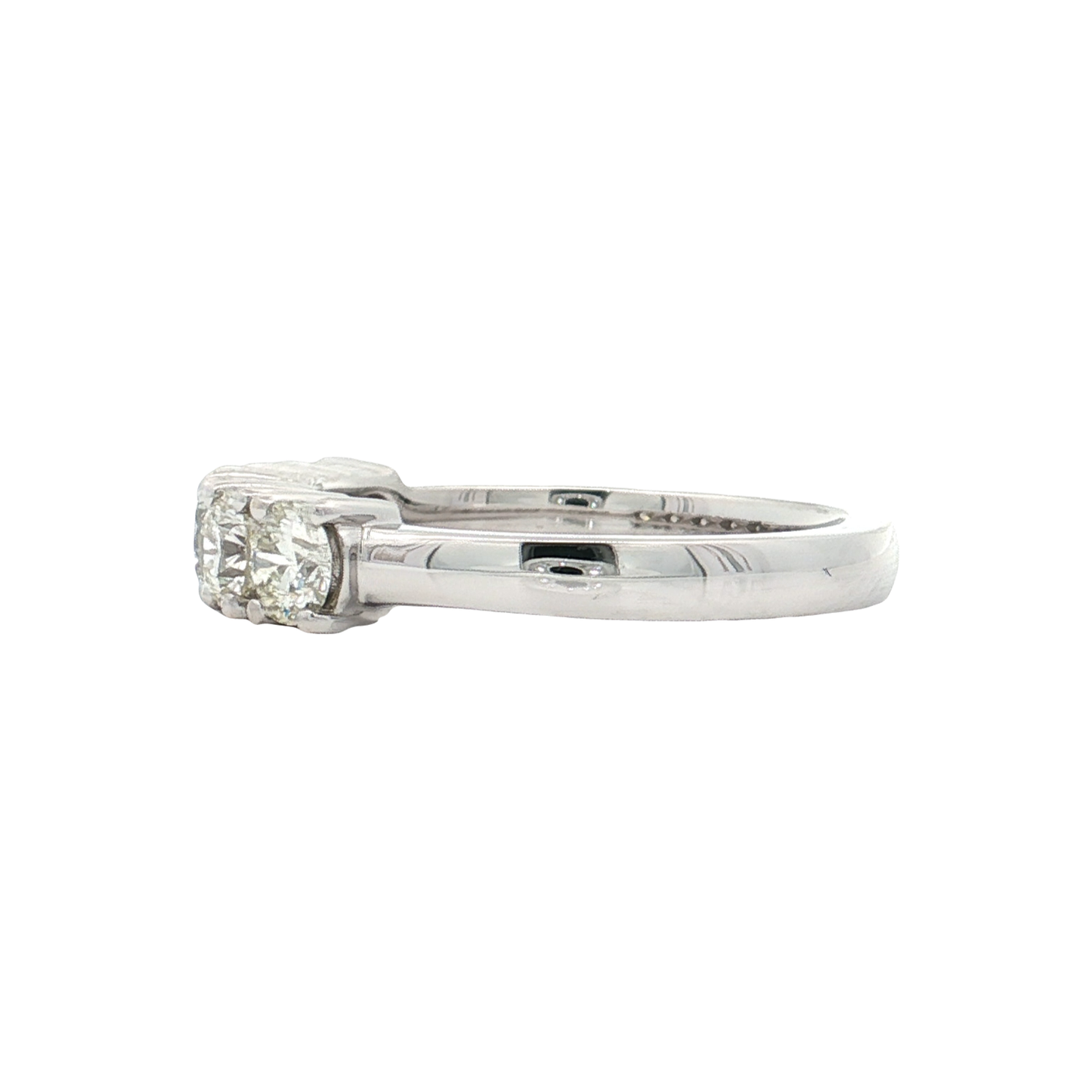 White Gold Diamond Wedding Band
