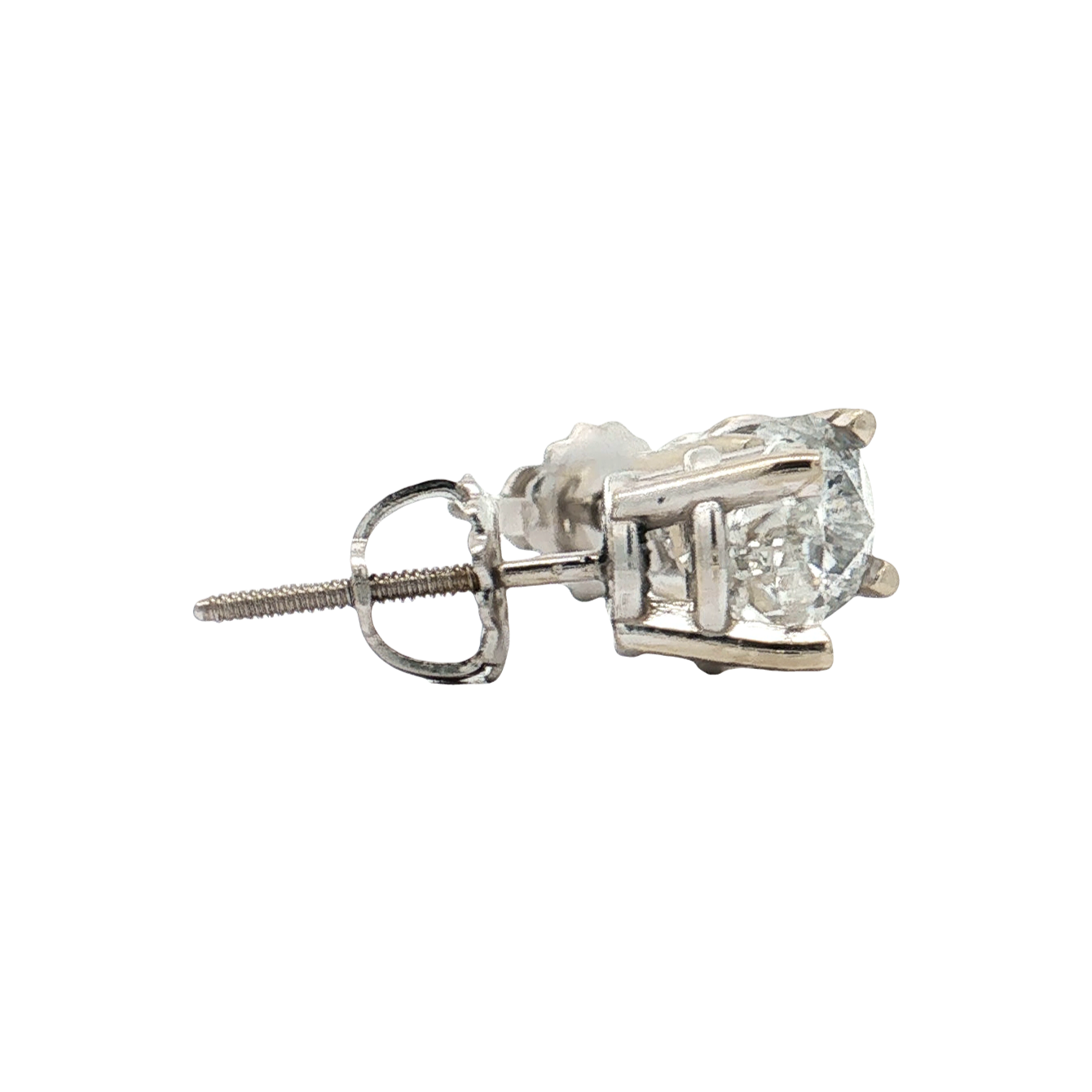 White Gold Diamond Studs