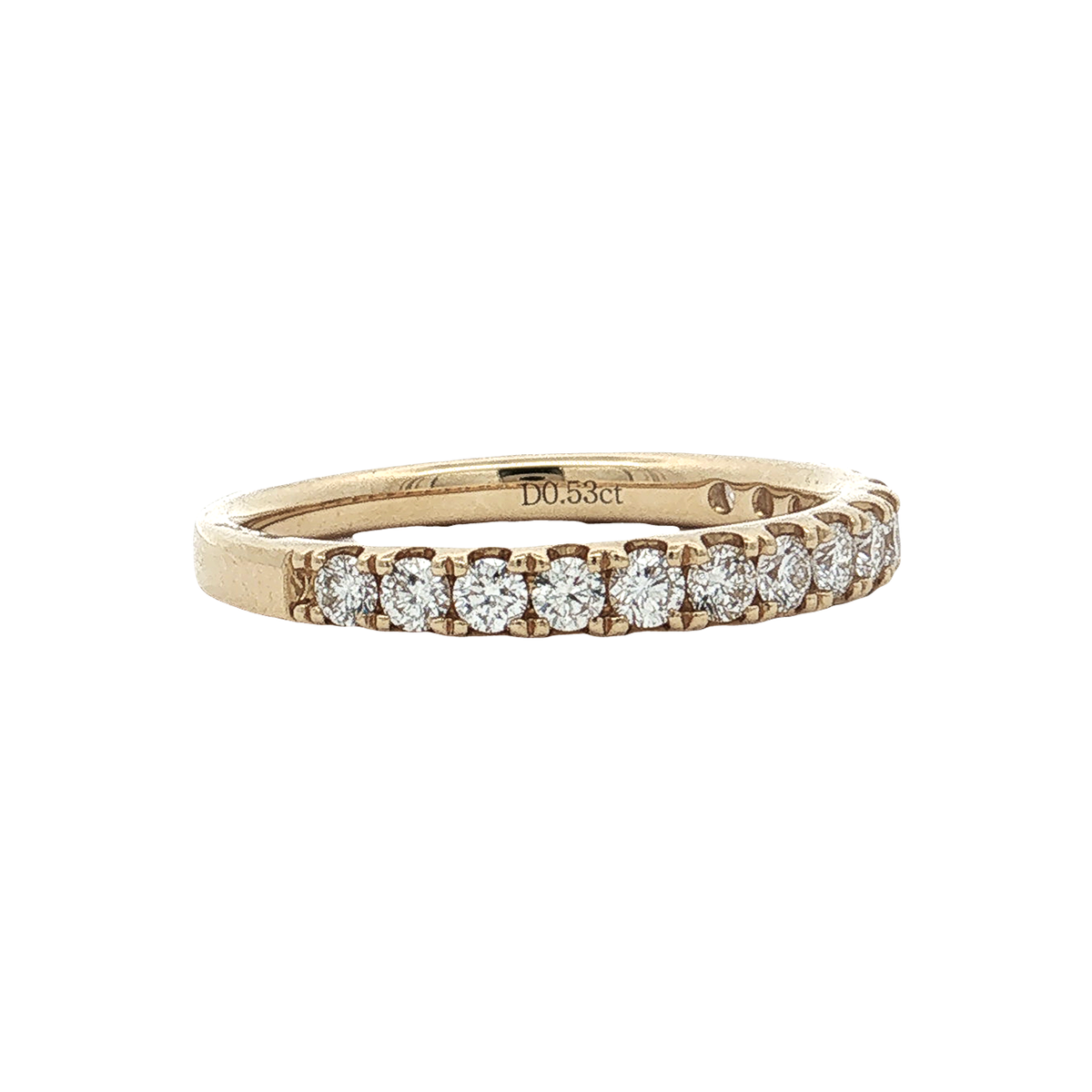 Yellow Gold Diamond Wedding Band