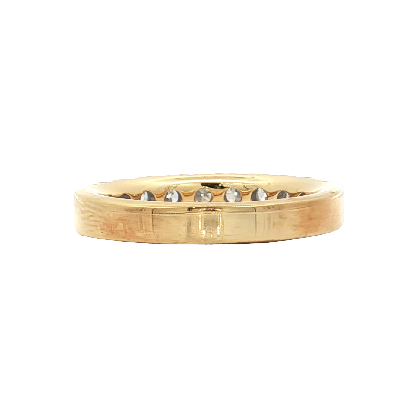 Yellow Gold Diamond Wedding Band