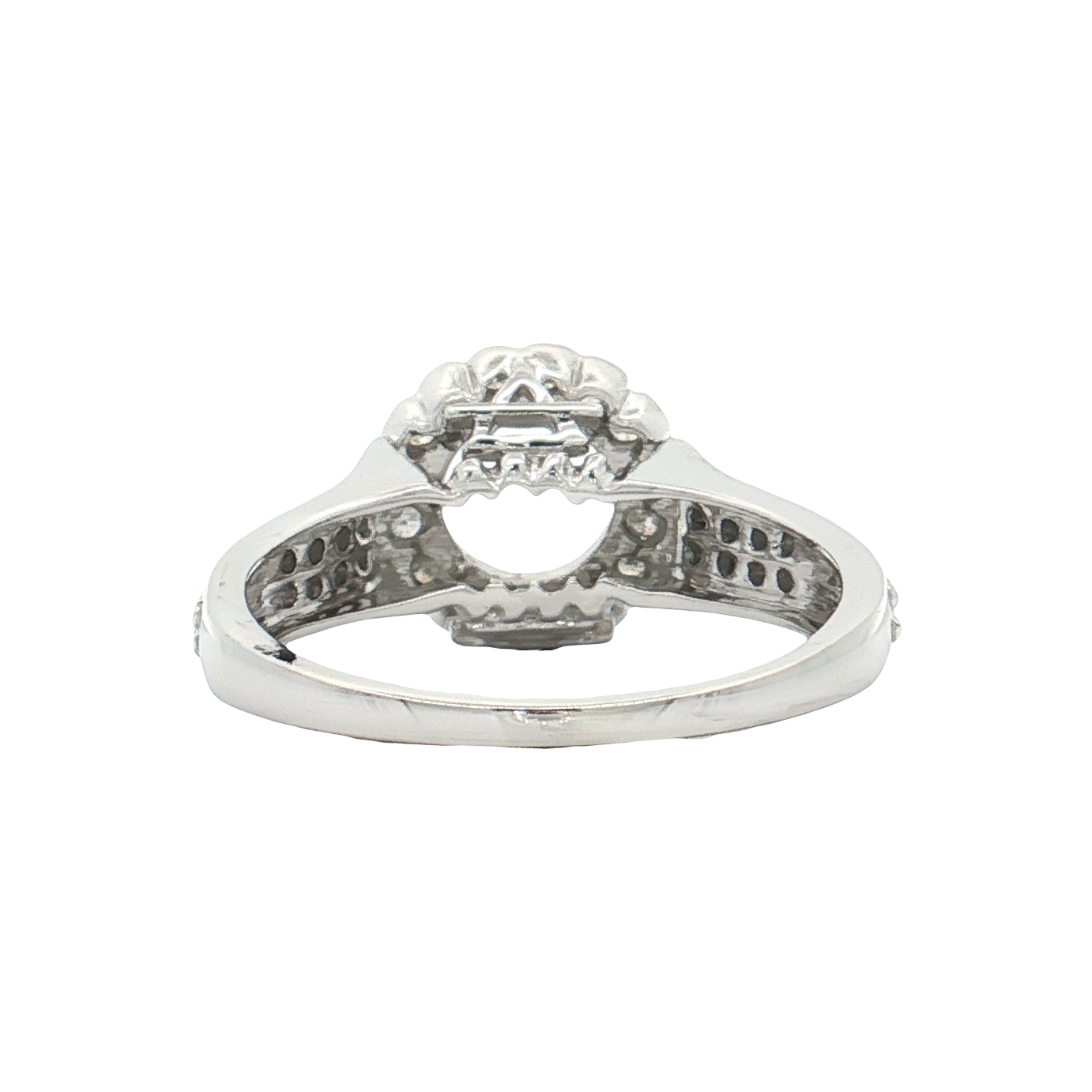 White Gold Diamond Bridal Setting
