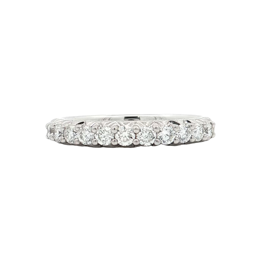 White Gold Diamond Wedding Band