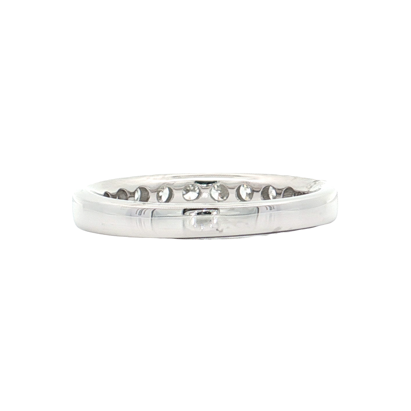 White Gold Diamond Wedding Band