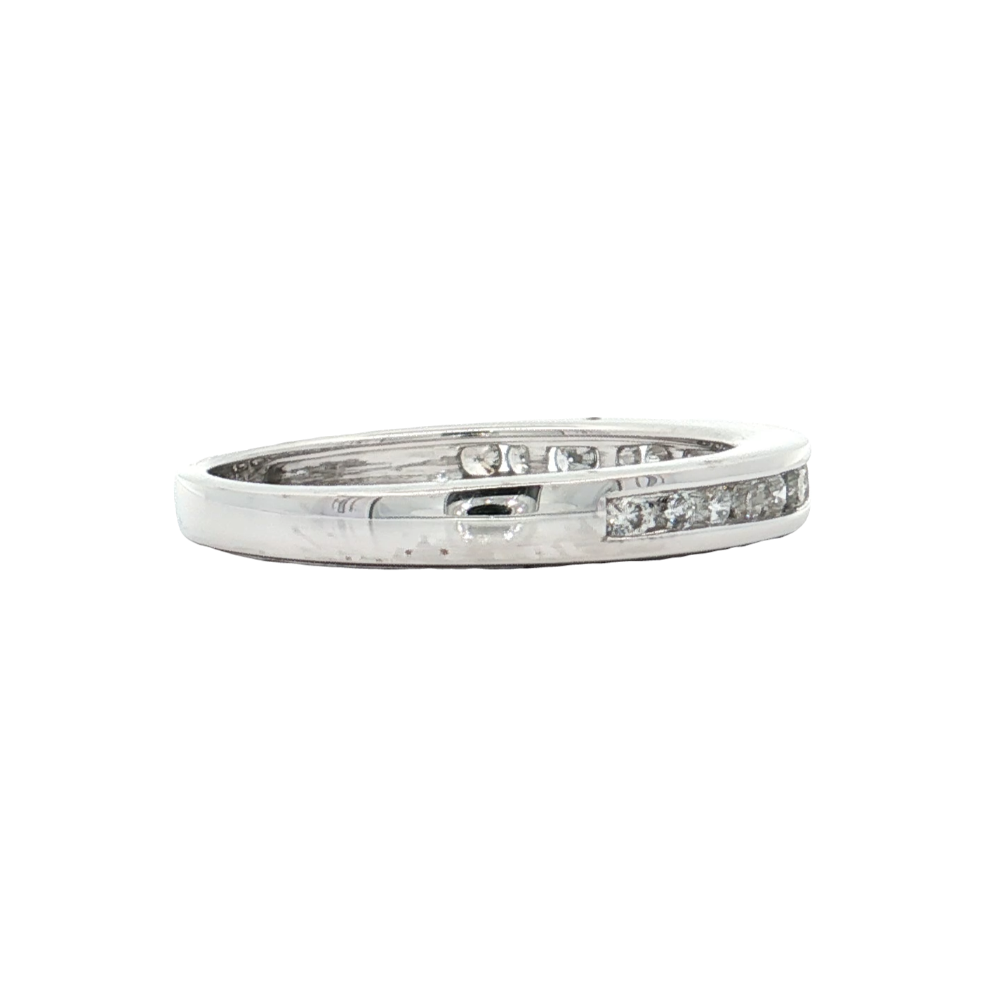 White Gold Diamond Wedding Band