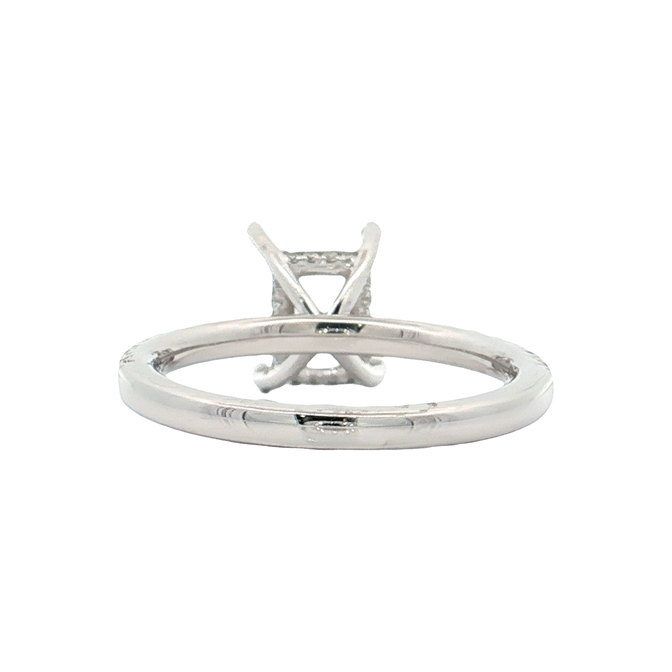 White Gold Diamond Bridal Setting