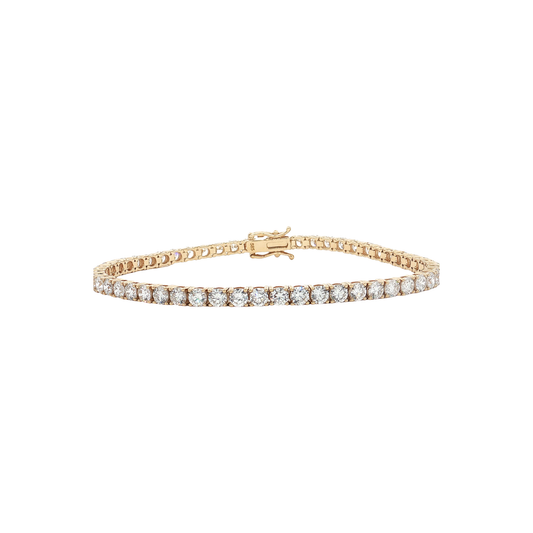 Lab-Grown Diamond Tennis Bracelet
