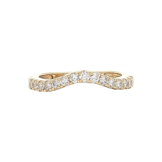 Yellow Gold Diamond Wedding Band