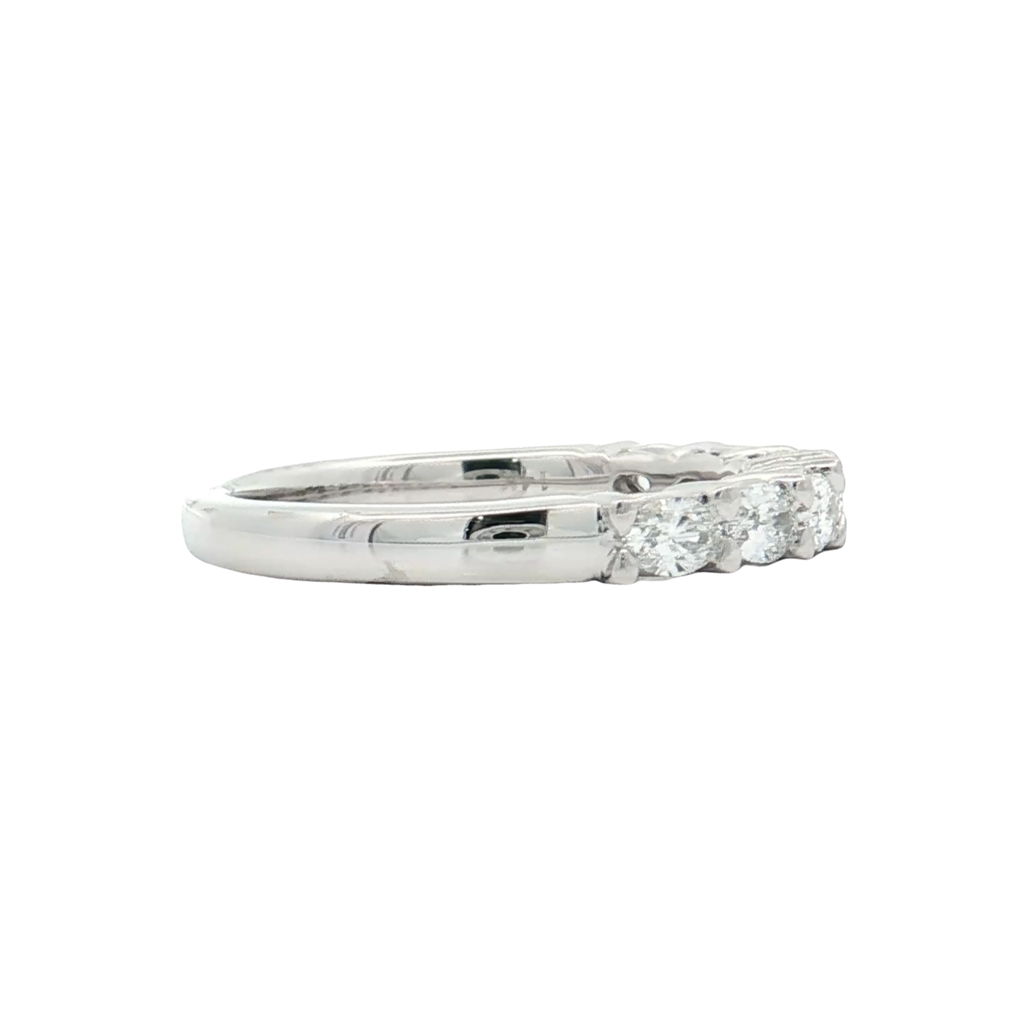 White Gold Diamond Wedding Band