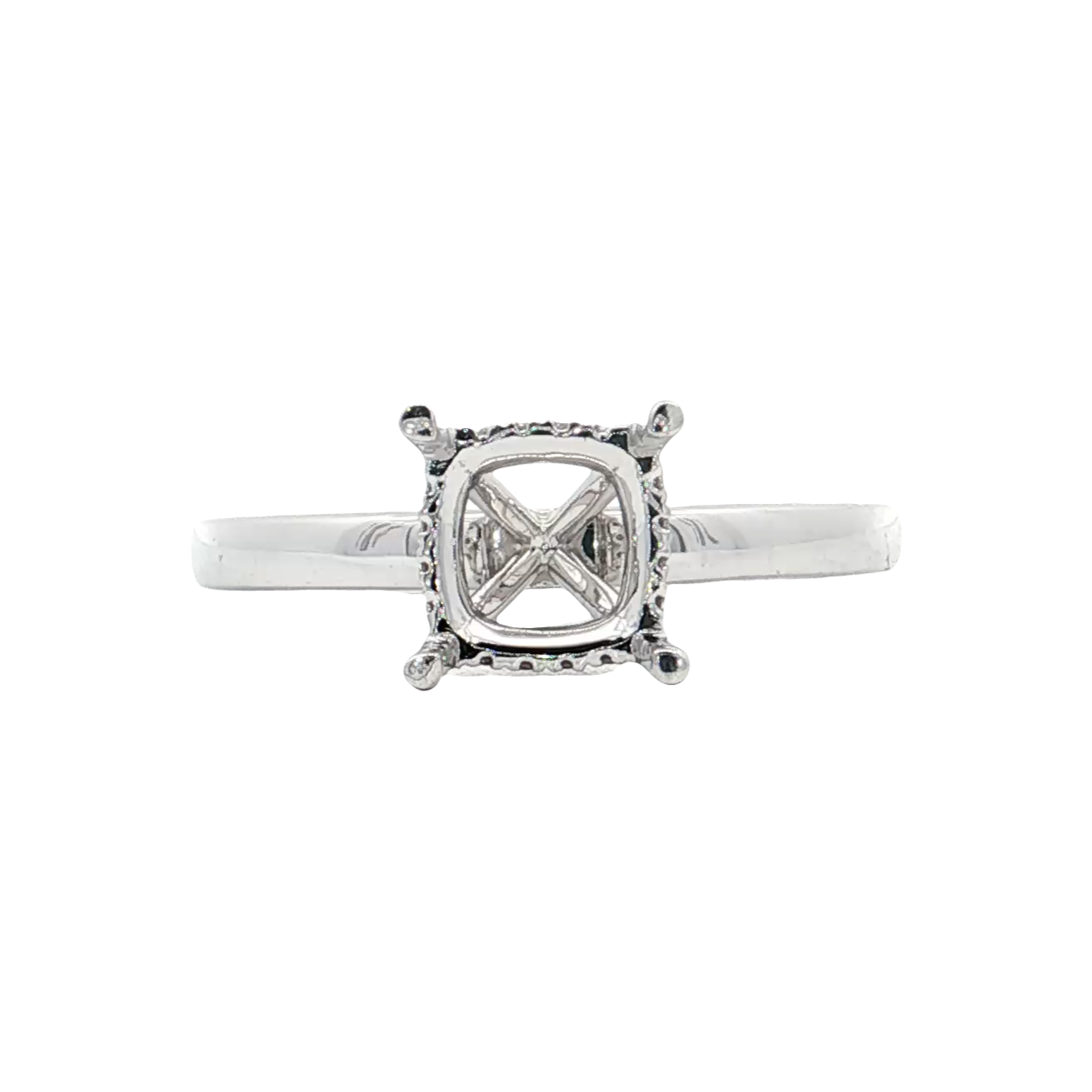 White Gold Diamond Bridal Setting